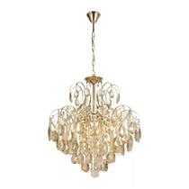 Luminaria Pendente 60cm E14x6 DCD00410 Dourado Sindora Luminaria Pendente 60cm E14x6 DCD00410 Dourado Sindora