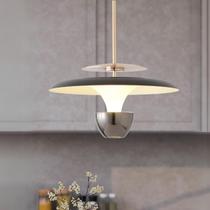 Luminária Pendente Acrilica Design Sofisticado 10w 3000k Luminária Pendente Acrilica Design Sofisticado 10w 3000k