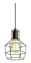 Luminaria Pendente Adhara Aco Preto E-27 Avant Luminaria Pendente Adhara Aco Preto E-27 Avant