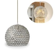 Luminária Pendente Almada E27 Versátil P/ Salas Quarto Luminária Pendente Almada E27 Versátil P/ Salas Quarto