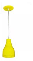 Luminária Pendente Amarelo- Condulai