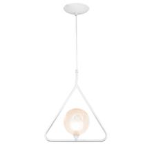 Luminária Pendente Aro Triangulo Branc Bolinha Harmony Ambar Luminária Pendente Aro Triangulo Branc Bolinha Harmony Ambar