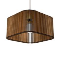 Luminária Pendente Ayla Modelo Ripado