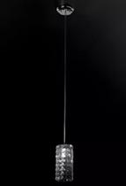 Luminária Pendente Bella Cristal Lamp. G9 - Cromado Ref:HO2661P