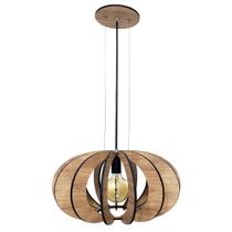 Luminária Pendente Bivolt Sala Mesa Jantar Londres Marrom Luminária Pendente Bivolt Sala Mesa Jantar Londres Marrom