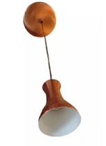 Luminária Pendente Bronze Fosco 1 Lamp. - Munclair