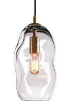 Luminária pendente CASAMOTION Glass, dourado, latão, 30 cm de altura, 1 pacote