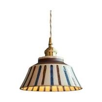 Luminária Pendente Cerâmica Retrô Estilo Chinês Azul E Branco Para Sala De Chá E Pousadas Luminária Pendente Cerâmica Retrô Estilo Chinês Azul E Branco Para Sala De Chá E Pousadas