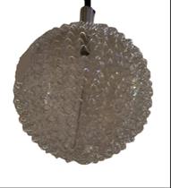 Luminária Pendente Condulai Bolinha De Arame - Metal Cromado