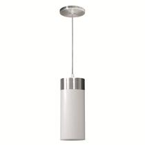 Luminária Pendente Copo Simples 10x24cm Alumínio E27 Bivolt Luminária Pendente Copo Simples 10x24cm Alumínio E27 Bivolt