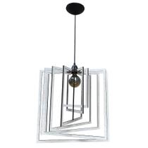 Luminária Pendente Cozinha Moderno Quadrado Grande Branco Luminária Pendente Cozinha Moderno Quadrado Grande Branco