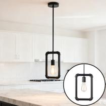 Luminária Pendente de Aço Retrô Has com 1 ou 3 Lâmpadas Avant