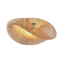 Luminária Pendente De Bambu Nórdica, Rattan, Cozinha, Sala De Jantar, Sala De Estar, Suspensão,