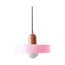 Luminária Pendente De Vidro Nórdico Retrô E27 Led Lustre Para Sala De Estar, Jantar, Quarto,
