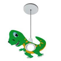 Luminária Pendente Dinossauro Infantil Quarto Menino(a) Teto