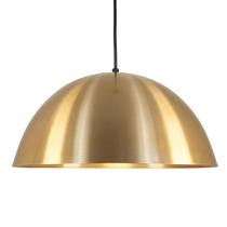 Luminária Pendente Dourado Sala Cozinha Balcão 37 cm 1XE27