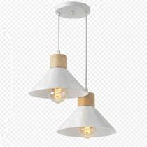 Luminária Pendente Dupla de Teto Moderna para Sala Cozinha Bancada Decoração