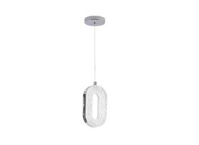 Luminária Pendente E Cristal Led Cromado - Dinamica Luminária Pendente E Cristal Led Cromado - Dinamica