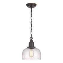 Luminária pendente EAPUDUN Modern Farmhouse 1Light PDA1127-ORB