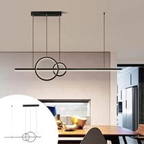 luminária Pendente estilo Ânima 3000k 1 metro luminária Pendente estilo Ânima 3000k 1 metro