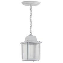 Luminaria Pendente Externo Vintage Colonial Injetado Branco Alz16 - Acende a Luz Luminaria Pendente Externo Vintage Colonial Injetado Branco Alz16 - Acende a Luz