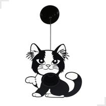 Luminária Pendente Gato Pet Teto Quarto Menina (o) Infantil