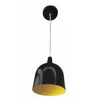 Luminária Pendente Gota Com Interior Amarelo Com Fiação 110/220v Luminária Pendente Gota Com Interior Amarelo Com Fiação 110/220v