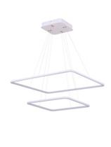 Luminária Pendente Hox 66W 3000K Branco Bivolt Luminária Pendente Hox 66W 3000K Branco Bivolt