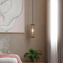 Luminária Pendente Indiana - Cabo PP para Lâmpada T30 4W