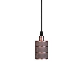 Luminária Pendente Industrial Simples Soquete E27 Dot Metal Rock - Taschibra Luminária Pendente Industrial Simples Soquete E27 Dot Metal Rock - Taschibra