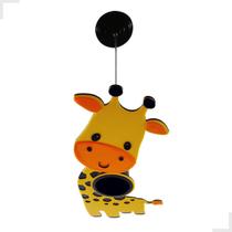 Luminária Pendente Infantil Girafa Safari Zoo Bichinho Bebe