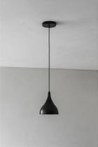Luminária Pendente Joana - Design Contemporâneo em Alumínio e Ferro Luminária Pendente Joana - Design Contemporâneo em Alumínio e Ferro