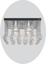 Luminária Pendente Led Chuva Reta Base Inox Luminária Pendente Led Chuva Reta Base Inox
