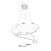 Luminária Pendente Led Integrado 41W Design Moderno M3 Luxo Espiral Bivolt