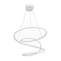 Luminária Pendente Led Integrado 41W Moderno M3 Luxo Espiral Bivolt