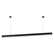 Luminária Pendente LED linear Otan 24w 4000k 1,20mt Preto