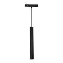 Luminária Pendente Led Magnético 6w 48v Preto 3000k 120cm