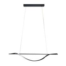 Luminaria Pendente Led Ondas Moderno Curvas Com Controle Luminaria Pendente Led Ondas Moderno Curvas Com Controle