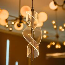 Luminária Pendente Led Teto Lavabo Cabeceira Quarto Sala Cozinha Balcão Luz 3em1 Bivolt Dourado