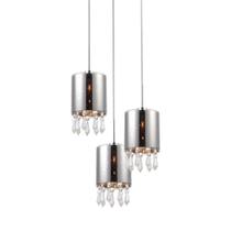 Luminária Pendente Lille Taschibra 3xG9 Bivolt Prata Luminária Pendente Lille Taschibra 3xG9 Bivolt Prata