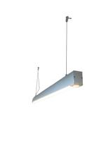 Luminária Pendente Linear Focal Perfil Foco Sobrepor LED 1M