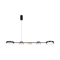 Luminária Pendente Linear Longa LED Moderna Para Ilha De Cozinha, Sala De Jantar, Sala De Estar,