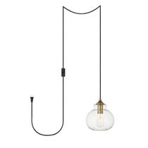 Luminária Pendente Living District Destry Acabamento em Latão 110V Luminária Pendente Living District Destry Acabamento em Latão 110V