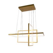 Luminária Pendente Lumier Alabama Dourado 112w 3000K