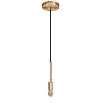 Luminária Pendente Lustre Infinite 21Cm Dourado + Led G45