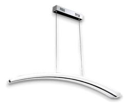 Luminaria Pendente Lustre Led Sala Curve 1 Barra Mg128 Luminaria Pendente Lustre Led Sala Curve 1 Barra Mg128