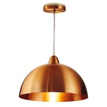 Luminária Pendente Lustre Teto Luxuoso Meia Lua Cobre 1803