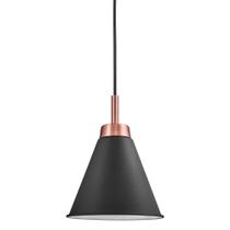 Luminária Pendente Mazin Kala Preto E Dourado (kala) Luminária Pendente Mazin Kala Preto E Dourado (kala)