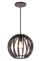 Luminária pendente mdf Cosmos- Madalli