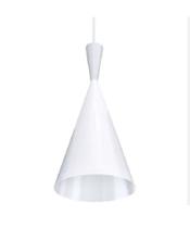 Luminária Pendente Meyer Branco 1 Lamp. - Startec Luminária Pendente Meyer Branco 1 Lamp. - Startec